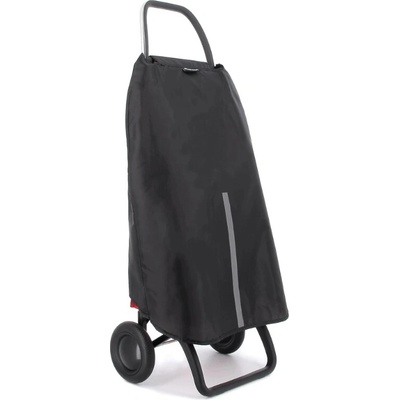 ROLSER Poncho M pláštenka pre nákupnú tašku na kolieskach, reflexná, čierna