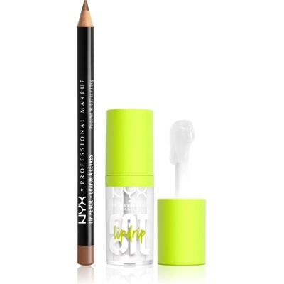NYX Cosmetics Fat Oil Lip Drip комплект за устни 2 бр