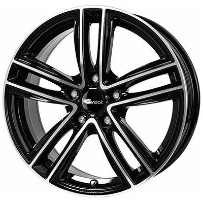 Brock RC27 8x19 5x112 ET45 gloss black polished