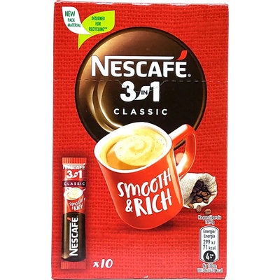 Nescafé 3v1 Classic 10 x 16,5 g