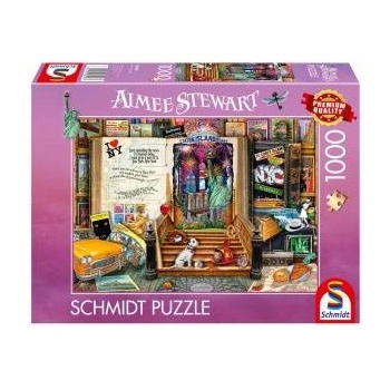 Schmidt Spiele Aimee Stewart: Memories of New York (1000 Pieces)