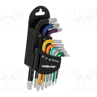 Proline klíč Torx ocel S2 9ks 48314