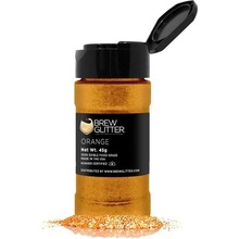 Brew Glitter Jedlé třpytky do nápojů oranžová Orange Purple 45 g