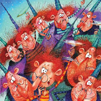 Grafika François RuyerWitches selfie 1000 dielov