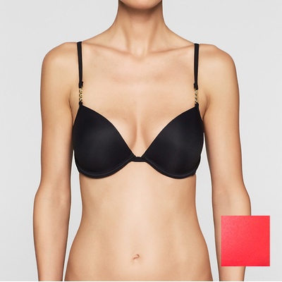 Calvin Klein KW0KW00072 PUSH-UP podprsenka korálová
