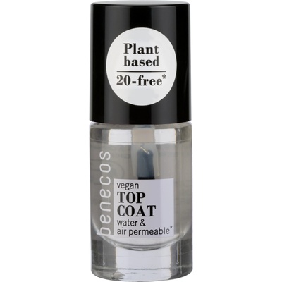 benecos Nail Polish Happy Nails - Top Coat Crystal
