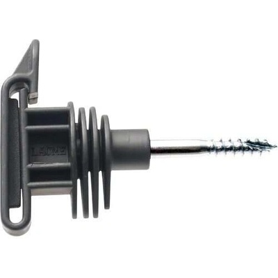 Izolátor pro elektrické ohradníky IRUVIS-HPX k pásce do 40 mm s vrutem a klipem