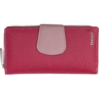 Segali Dámská kožená 7617 B viva magenta/cameo rose