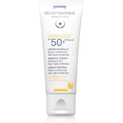 Isis Pharma Uveblock SPF 50+ Mineral минерален крем SPF 50+ 40ml