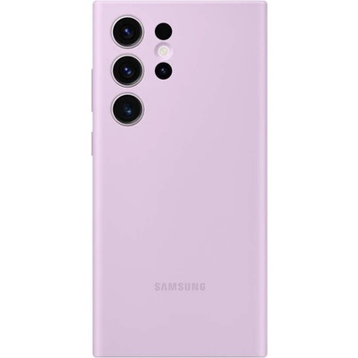 Samsung Silicone Cover Case EF-PS918TV оригинален силиконов кейс за Samsung Galaxy S23 Ultra (лилав)
