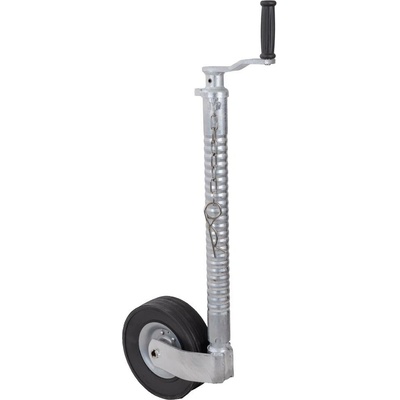 Oporné kolo KNOTT TK48, vlnitá trubka, 300 kg, 48 mm, 700–940 mm