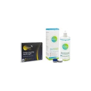 Lenjoy Monthly Day & Night (3 лещи) + Solunate Ⓢ Multi-Purpose 400 ml с кутия