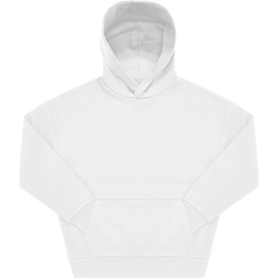 B&C mikina s kapucí B&C Influence Hoodie unisex COT01IH0200100 white