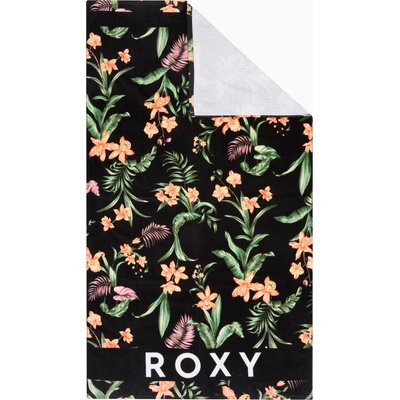 Roxy Плажна кърпа с надпис Cold Water антрацит island escape
