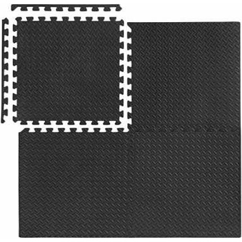 Pepita Голям размер Premium Sponge Puzzle 120x120cm (4бр. 60x60cm) - черен (JHM003-black)