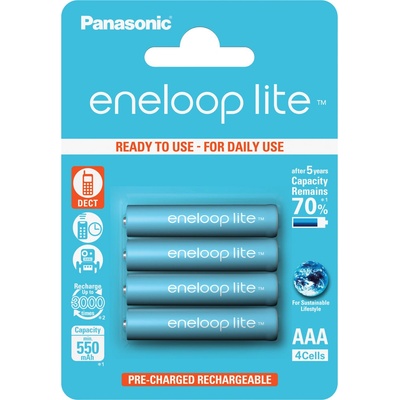 Panasonic Eneloop AAA Lite 4LCCE/4BE