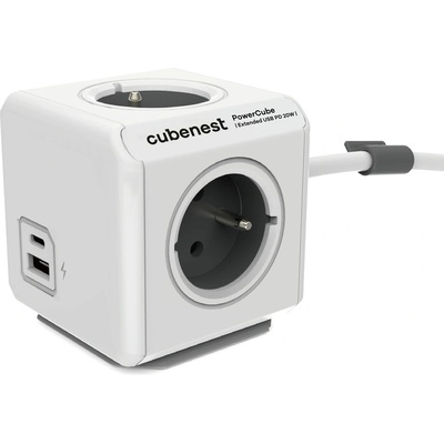Cubenest PowerCube 1,5 m bílá šedá