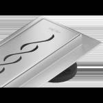 Mexen Flat M18 линеен сифон 50 cm, инокс - 1023050-15 (1023050-15)