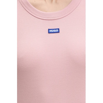 HUGO Blue Тениска Hugo Blue Easy Tee_B дамска в черно 50523924 (50523924)