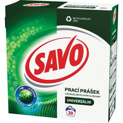 Savo prací prášok Universal 20 PD