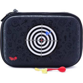 YOLO Ученически несесер YOLO - Dart Game, 2 ципа, със стрелички (121284-165-6)