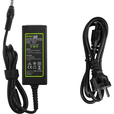 Green Cell Зарядно за лаптопи Lenovo / MSI / Medion, 40W / 20V / 2A / 5, 5mm x 2, 5mm (AD32P)
