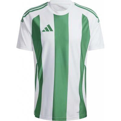 adidas Striped 24 dres IW2148 bílá team zelená