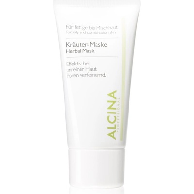 Alcina For Oily Skin билкова маска против мазна кожа и разширени пори 50ml