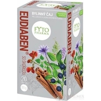 Fyto bylinný čaj EUDIABE ŠKORICOU 20 x 1,5 g