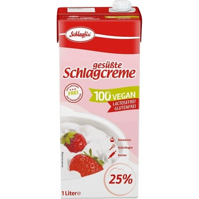 Schlagfix Šlehačka rostlinná sladká 1 l – Zbozi.Blesk.cz