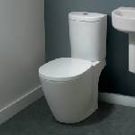 Ideal Standard Тоалетна чиния с тънък капак с плавно затваряне и казанче Arc Ideal Standard Connect Aquablade (E042901+E786101+E772401)