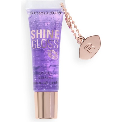 Revolution Shine Gloss lesk na pery Purple Gummy 10 ml