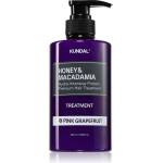 KUNDAL Honey & Macadamia Pink Grapefruit интензивна хидратираща грижа за суха и увредена коса 500ml