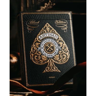 Teória 11 Artisan Cards na Cardistry a Magic Black
