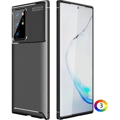 Samsung Galaxy Note 20 Ultra/Note20 Ultra 5G Удароустойчив Carbon Fiber Калъф и Протектор