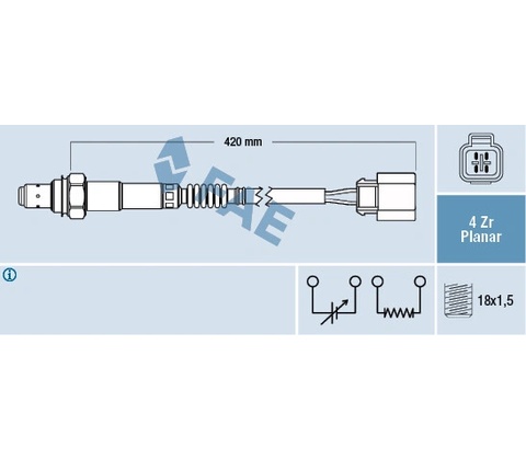 Lambda sonda FAE 77288