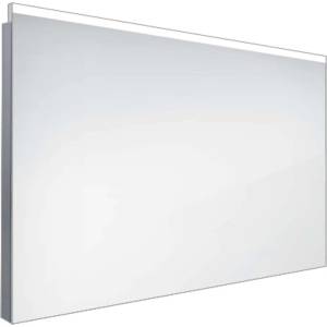 Nimco - Огледало за баня с LED подсветка, 90x60 см, правоъгълно, алуминиево ZP 8019 (ZP 8019)