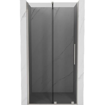 Mexen Velar плъзгащи се душ врати 100 см, графит, четкан никел - 871-100-000-41-97 (871-100-000-41-97)