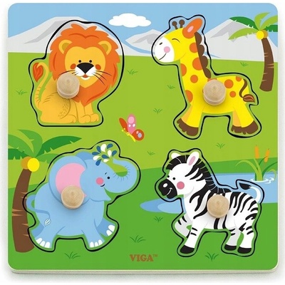 VIGA 50840 Toys puzzle hračky vícebarevné