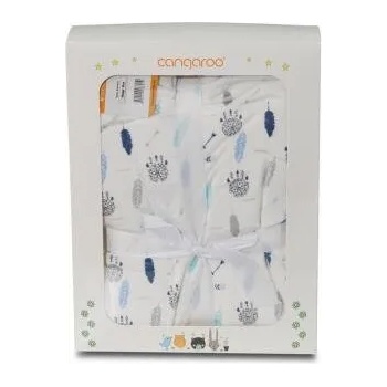 Image 1 of Cangaroo - Бебешко одеяло Shaggy 105/75 син
