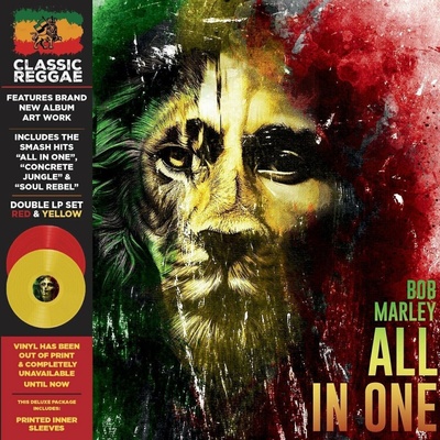 All in One Bob Marley Album Coloured Vinyl
