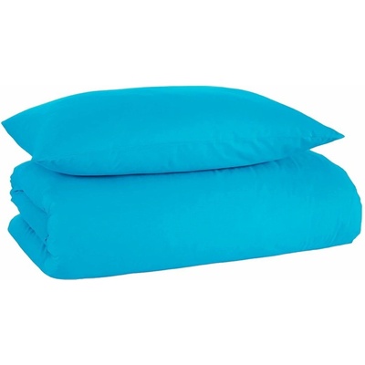 BedTex bavlna jednofarebné obliečky tyrkysové 100% bavlna renforcé 70x90 140x200