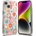 Ringke Кейс Ringke Fusion Design Armored с гел рамка за iPhone 14, прозрачен, (Floral) (FD633E31) (FD633E31)