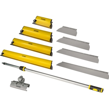 Topmaster Комплект ножове за шпакловка 250-800 mm, 10 части TMP (320151)