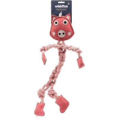 Wooffee pravá kůže provazový dlouhán prasátko 44 cm