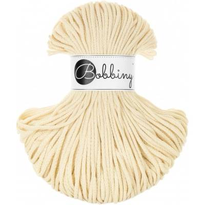 Bobbiny bavlněná šňůra JUNIOR 3mm Butter Yellow
