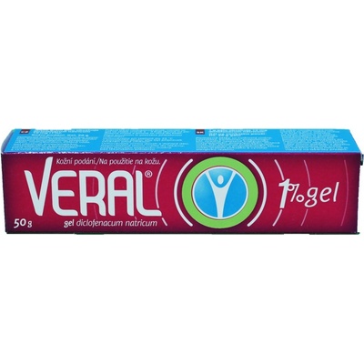 Veral 1% gel gel.der.1 x 50 g