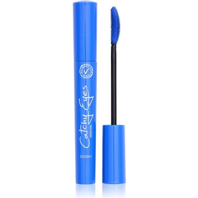 Gosh copenhagen Catchy Eyes Allergy Certified спирала придаваща обем за чувствителни очи цвят 003 Crazy Blue 8ml