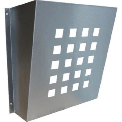 DOLS DV-02 - nerezový poštový košík, pre dverné vhody alebo letáky