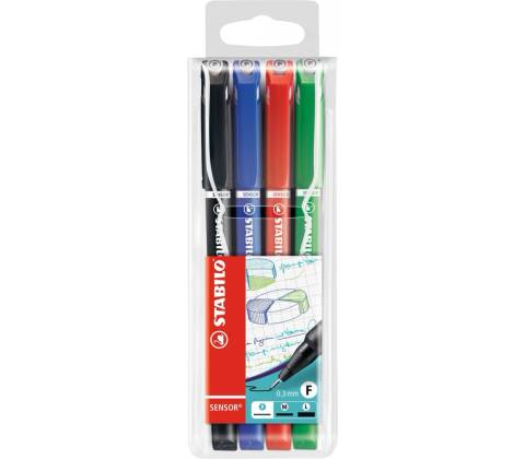 Stabilo Sensor 189 sada 4 ks